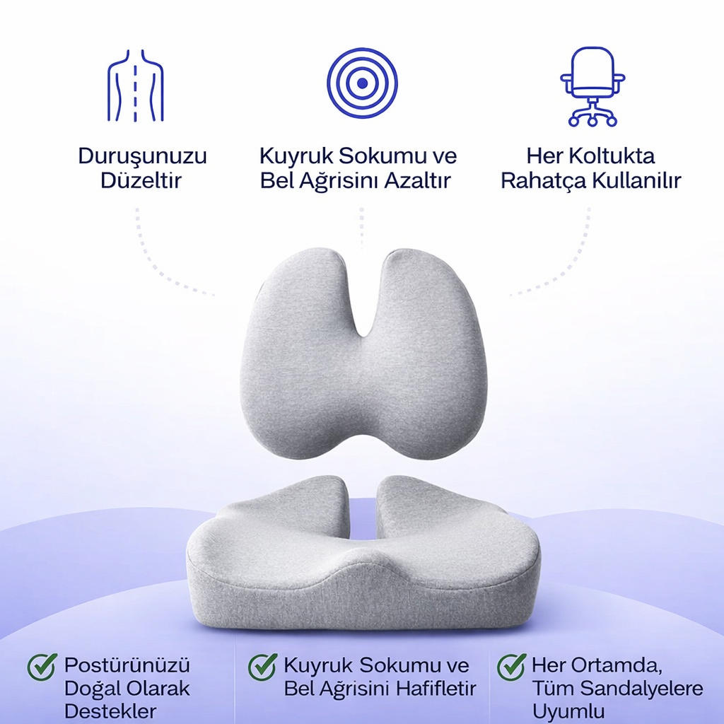 Ortopedik Oturma Minderi